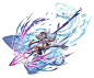 Milleore and Sahli Lao, Battle Art from Granblue Fantasy