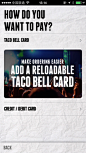 Taco Bell - Reeoo iPhone Patterns : User Interface Patterns about Taco Bell.