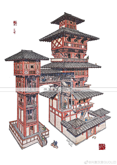 八力草采集到建筑