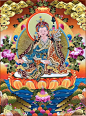 莲花生大士唐卡