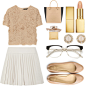 A fashion look from September 2014 featuring Elizabeth and James tops, Theory mini skirts and Cole Haan flats. Browse and shop related looks.