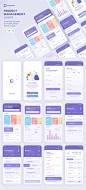 #APP模板#
项目管理列表完成情况图表app ui源文件 psd sketch fig模板