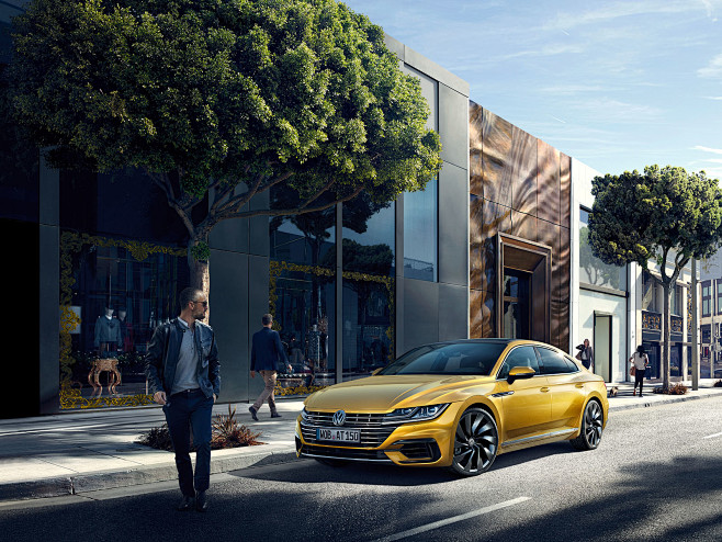 vw arteon CGI : new ...