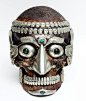 Tibetan Ritual Human Skull<br/>photo © Nathan Roberts<br/> 