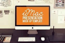 Free iMac Mock-up Te...