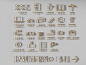 标识 标牌 指示牌 logo 指引牌【ID:1158780343】
