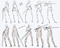 Swordsman Poses Pack - Follow my Patreon for ALL sketches and resources! Drawing reference resource practice human body anatomy tutorial male androgyne sword swordsman poses standing how to draw