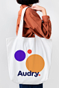 其中包括图片：Studio Skulptur's 'community-first' identity for Audry, a platform for podcasters