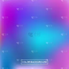 Colorful blurred gradient template abstract backgr