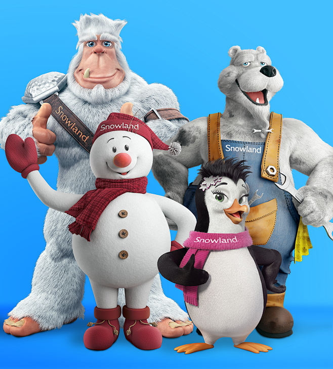 SNOWLAND - 3D : Dese...