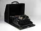 1935年德国梅赛德斯老式古董机械英德文打字机 原箱制作精良经典