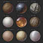 Material Studies_01, Simon Pape : Some material studies to refresh my knowledge.