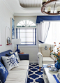 2017地中海风格家庭小客厅装修效果图片
