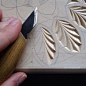 Follow this online guide to chip carving and what tools you'll need!