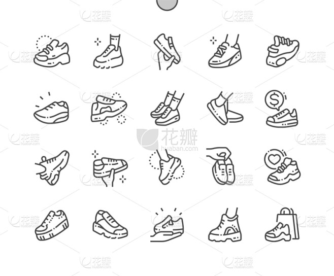 完美,井,像素化,计算机图标,运动,鞋具,鞋子,蜘蛛网,联系,训练