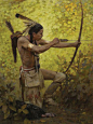 旅美画家 <wbr>Z.S.LIANG <wbr>和他的印第安人油画（续）
