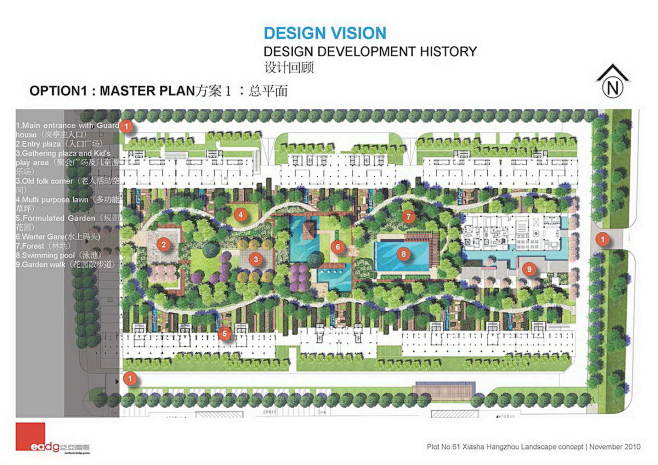 泛亚国际下沙61号地块居住区景观设计方案...