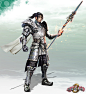 The Legend of Three Kingdoms VIII_Character concept, weichi chen : The Legend of Three Kingdoms VIII_Character concept