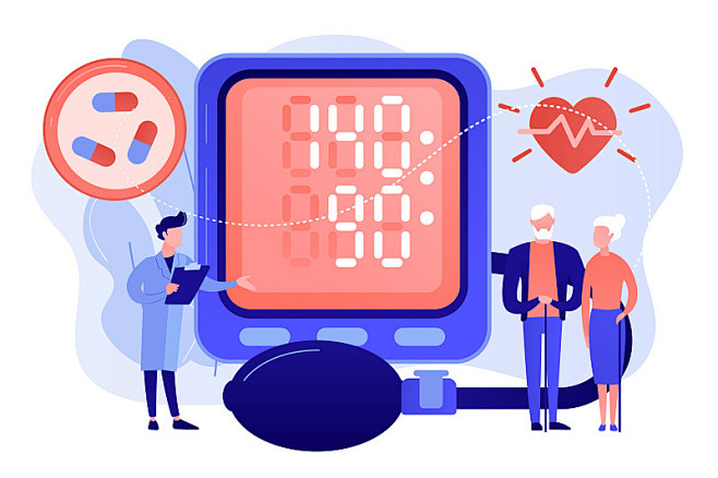高血压概念图片_人物图图片素材-花瓣网