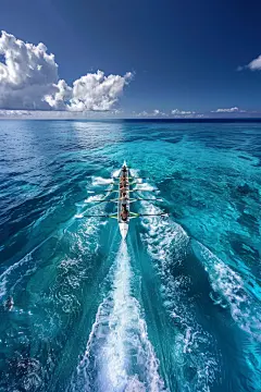水上运动赛艇竞速