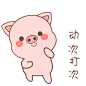 迷你傻猪猪微信表情包_迷你傻猪猪微信表情包下载