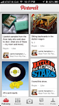 Pinterest iPhone feeds screenshot