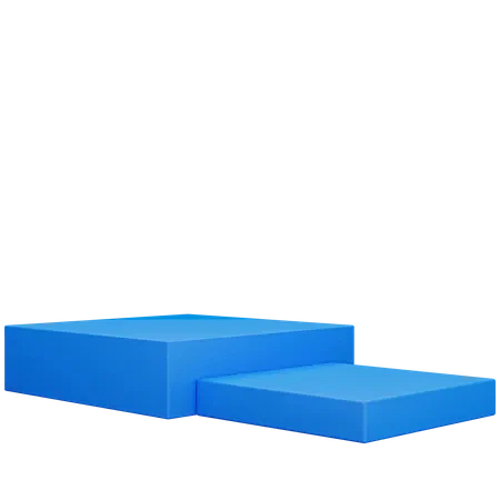 Square Podium  3D Il...