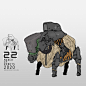 March of Robots 2020 Part II, Dipo Muh. : Finally, the rest of March of Robots 2020 is here. This time they're more focused on creature or animal-like mechs. it's been fun so far especially during these tough times. Anyway, I hope you enjoyed them and tak