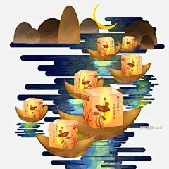 二十四节气处暑山间月牙湖水中的文艺河灯图片大小2000x2000px 图片尺寸3.86 MB 来自PNG搜索网 pngss.com 免费免扣png素材下载！处暑#倒影#河灯#河灯船#湖面#湖水#节日元素#山#山间#水面#文艺#文艺河灯#月牙#