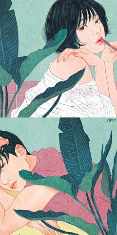 SHYUNOVO采集到插画_梁世恩zipcy