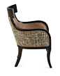 Massoud Calais Tweed Chair