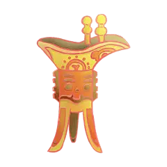 中国风-手绘风酒具酒杯