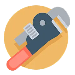 管钳扳手五金工具icon