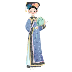 少数民族高质量人物插画