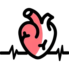 常规内容-图标系列扁平风医疗和健康类人的心脏元素