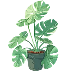 植物通用插画绿植元素素材