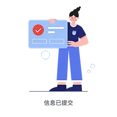 卡通风显示信息人物插画贴纸SVG3