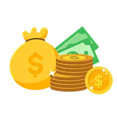 手绘-金融理财贴纸套系-金币1