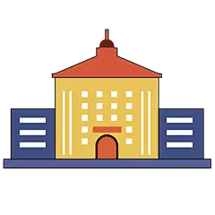 酒店建筑贴纸