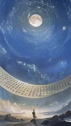 -中秋节诗-东方美学背景图片
