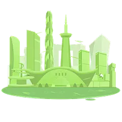 城市地标系列素材-成都