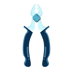 扁平-维修工具家居-SVG-钳子2