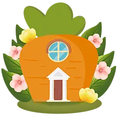 手绘-花屋元素-萝卜屋