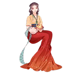 高质量古风人物插画