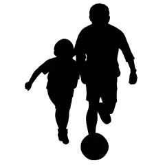 10W-常规-父亲节剪影贴纸-svg-简单-B