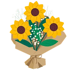 SVG-包装纸元素-花束