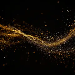 特效通用金色颗粒感光效元素素材