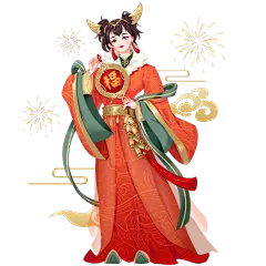 中国风人物插画-福