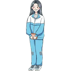 手绘-小学生开学元素
