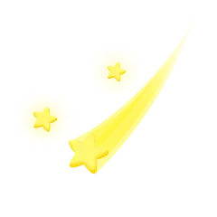 3D星星元素贴纸